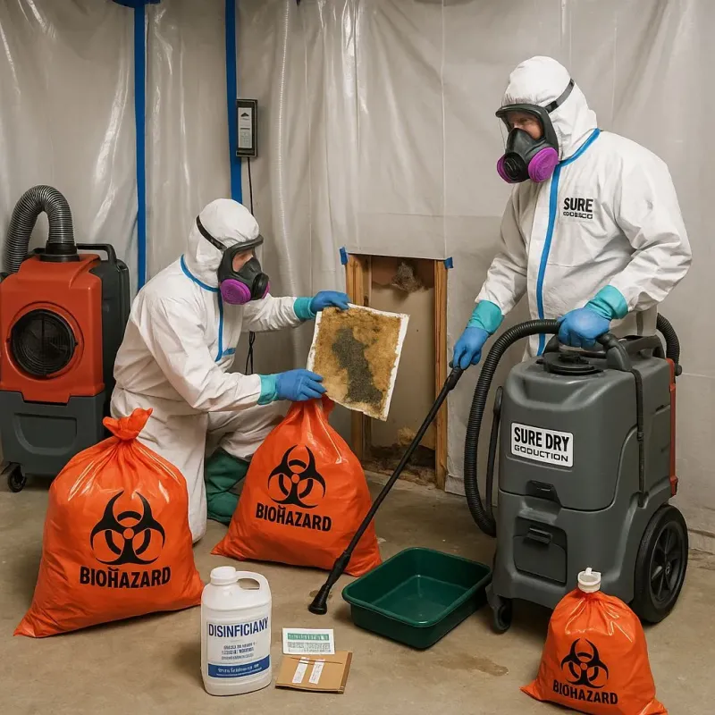 Contaminated Water Handling Protocols process in North Andover, MA