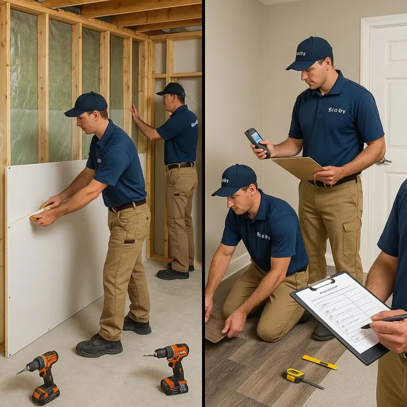 Repairs and Reconstruction process in North Andover, MA